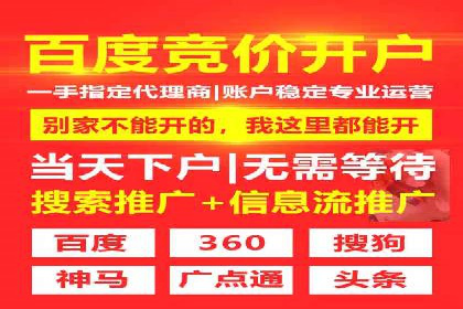 竞价开户推广策略案例分析
